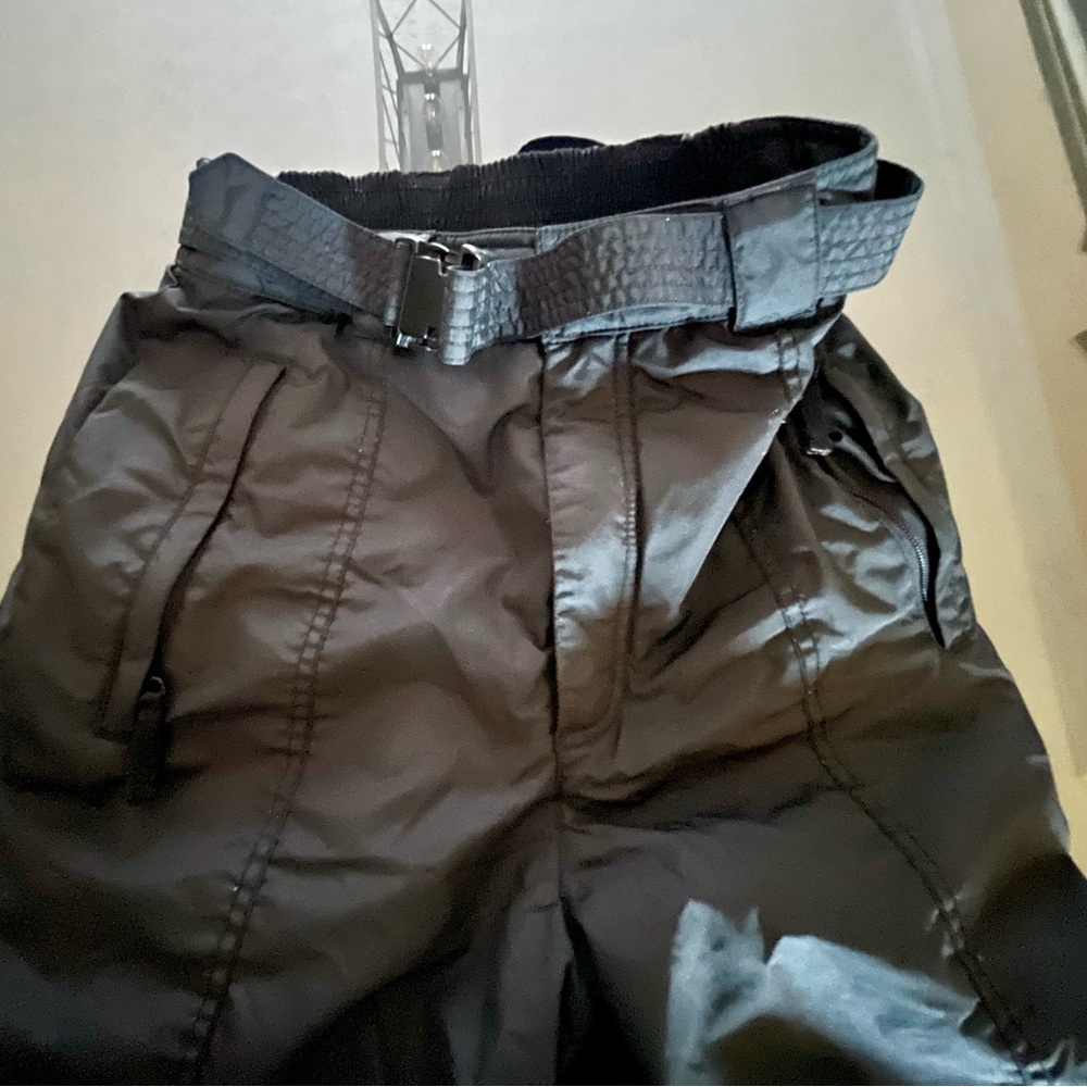 Columbia Black Women's Belted Ski Pants